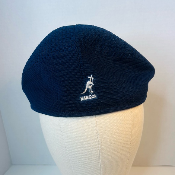 Kangol Dark Blue Flat Cap - Picture 5 of 6